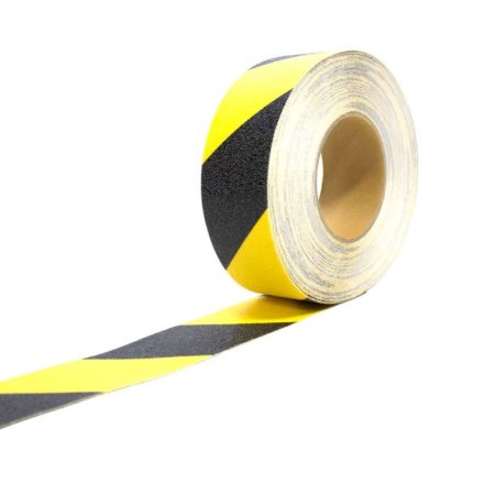 Csúszásmentes padlójelölő Ragasztószalag 100mm X 18 M Sárga-Fekete